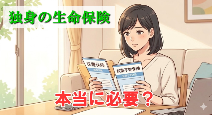 独身に生命保険は必要か？リスクから考える「入るべき人・不要な人」