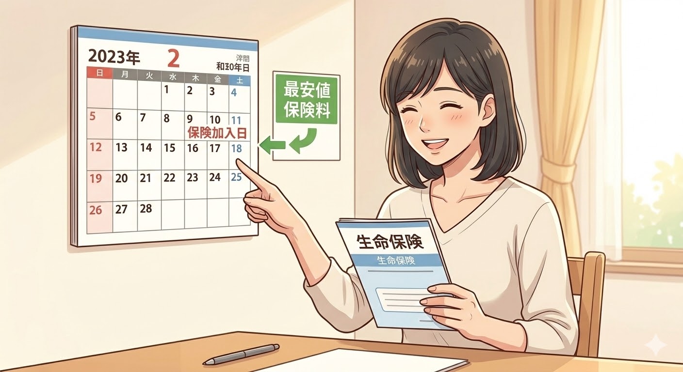 生命保険料 年齢差